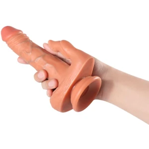 SHEQU - JULIAN DILDO ET STIMULATEUR DE CLITORIS AVEC VIBRATION ET TÃLÃCOMMANDE 16 CM